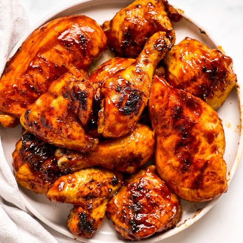 Balsamic Chicken Marinades, Oven Bbq Chicken, Best Bbq Chicken, Bbq Chicken Recipe, Grilled Bbq Chicken, Chicken Bbq, Bbq Chicken Recipes, Balsamic Chicken, Barbecue Chicken