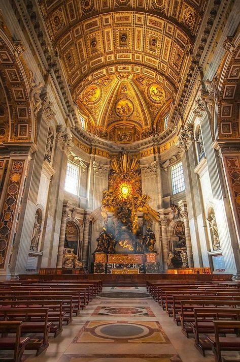 Peters Basilica, Architectural Buildings, Vatican Rome, Church Aesthetic, Jessica Rose, St Peters Basilica, St Peters, Cathedral Architecture, Sacred Architecture