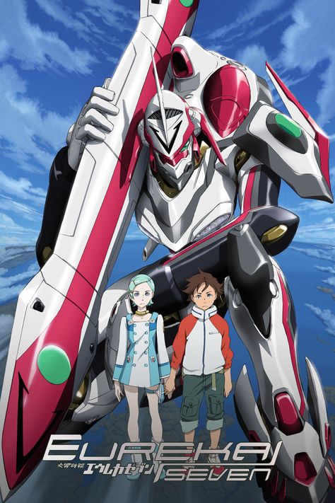 Eureka Seven - Watch on Crunchyroll Eureka Show, Johnny Yong Bosch, Eureka Seven, Anime Reviews, Gurren Lagann, 5 Anime, Mecha Anime, Japanese Animation, Dvd Blu Ray