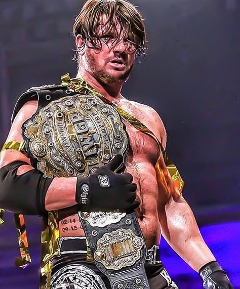 AJ Styles IWGP Heavyweight Champion Aj Styles Wwe, Japanese Wrestling, Balor Club, Tna Impact, Japan Pro Wrestling, Professional Wrestlers, Wrestling Stars, Wwe Legends, Wwe World