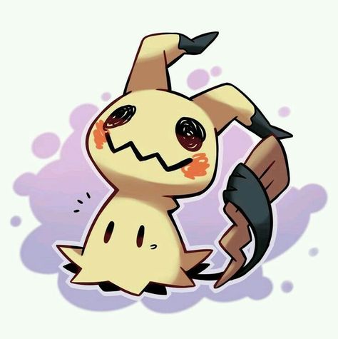 Mimikyu Cute, Pokemon Starters, Ghost Pokemon, Ghost Type, Pokemon Stickers, Cute Office, Pokemon Teams, Pokemon Drawings, All Pokemon