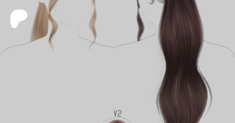 Simplicity Sims 4 Hair, Voluminous Ponytail, Sleek Hairstyles, Special People, Sims Cc, Sims 4, How To Become, Hair