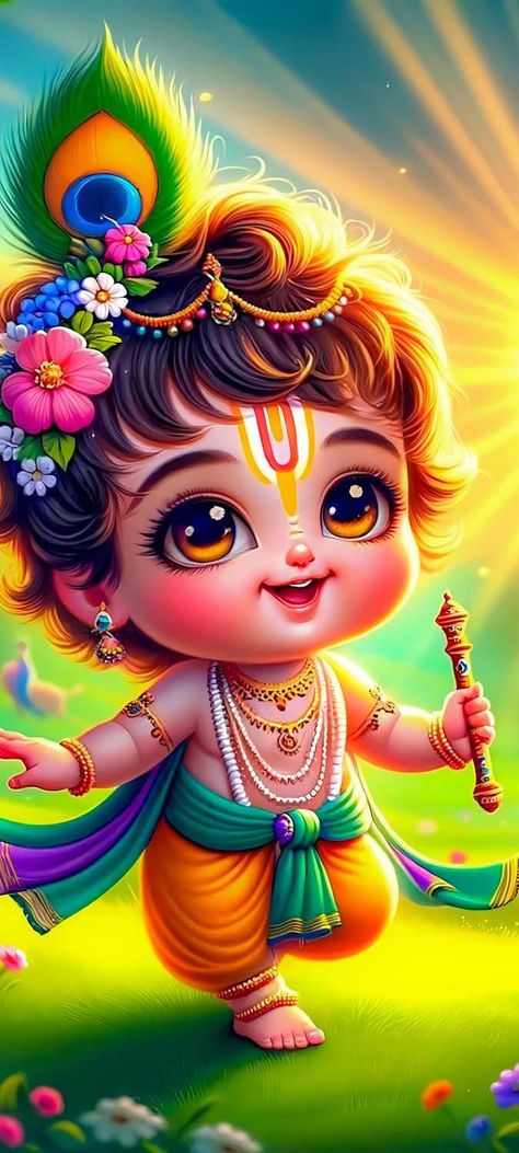 Cute little Krishna iPhone Wallpaper Krishna Iphone Wallpaper, Cute Phone Wallpapers, Krishna Drawing, Childhood Pictures, Hand Work Design, Happy Navratri Images, Cartoon Love Photo, Easy Love Drawings, Little Krishna