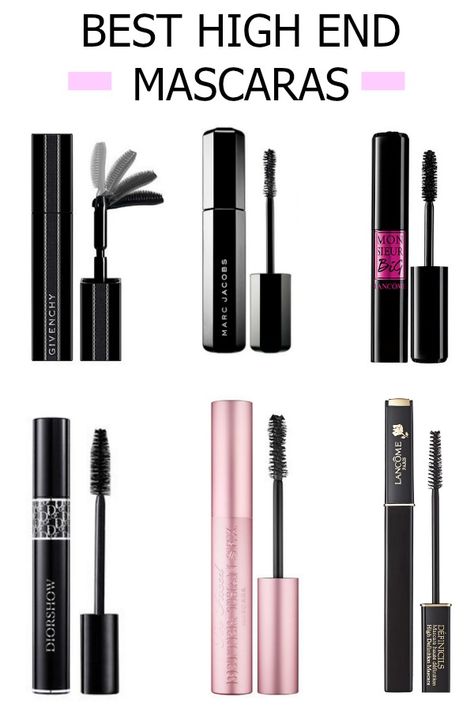 Best High End Mascaras High End Mascara, Best High End Mascara, Best Mascara 2023, Mascara Design Ideas, Best Smudge Proof Mascara, Mascara Guide, Dry Mascara, Mascara Best, Smudge Proof Mascara