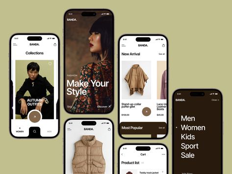 E-commerce App, Adaptive Design, App Concept, Mobile App Design Inspiration, Color Trends Fashion, Mobile Ui Design, App Design Inspiration, Lay On, Cute Makeup Looks