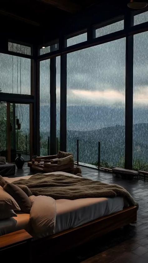 Cozy Rainy Day, Rainy Day Aesthetic, Luxury Bedroom Master, Cozy Place, House Room, Cozy Room, Bedroom Aesthetic, Aesthetic Bedroom, Dream Rooms