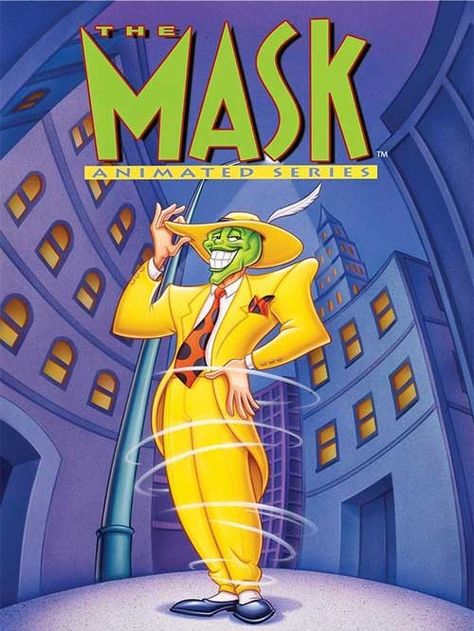 The Mask Cartoon, Jim Carrey The Mask, Mask Movie, Old Cartoon Shows, 90s Cartoons, 90s Cartoon, Jim Carrey, Cartoon Faces, Old Cartoons