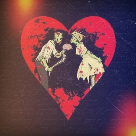 Happy Vday Zombie Couple, Zombie Pics, Zombie Love, Zombie Prom, Zombie Shirt, Zombie Art, T Shirt Picture, Heart T Shirt, Strong Love