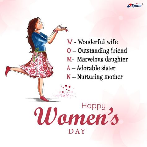 ​Happy Women's Day! #womenday #happywomensday #womenday2022 #internationalwomensday #womenday8march #womenmotivation #women #indianwomen #happywomen Happy Woman's Day Funny, Happy National Woman’s Day, Happy Womans Day Pictures Photo Ideas, Happy Womans Day Aesthetic, Happy Woman's Day Quotes, Womens Day Date, Womens Day Theme, Happy Women Day, Happy Womens Day Quotes