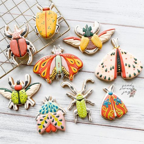 Joy Cookies, Crazy Cookies, Summer Cookies, Fancy Cookies, Cookie Inspiration, Animal Cookies, Classic Cookies, Iced Cookies, Dessert Cupcakes