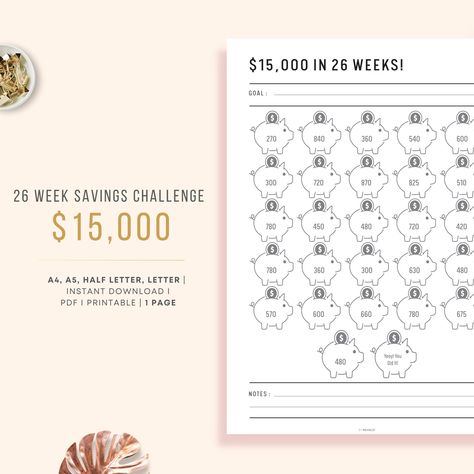 How To Save 8000 In 6 Months, 8000 Savings Challenge, Save 8000 In 6 Months, 8000 Savings Plan, Bank Template, Money Saving Challenge Printable, Saving Challenge Printable, Germany Trip, Goals Printable