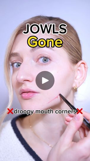 115K views · 1.1K reactions | Jowls GONE🔥  Repeat each exercise daily for 30 seconds over moisturizer. Complete these moves along with other ones for best results!   #faceyoga #jowls #marionettelines #facefitness #facemassage   Disclaimer: not a medical advice. For education purpose only. Consult with your physician if you have a medical condition. | Valeriia Veksler Jo Line Face Exercise, Face Yoga For Sagging Jowls, Exercises For Jowls Face Yoga, Facial Yoga Exercises Anti Aging, Faceyogamethod Exercise, Move Along, Face Exercises, Facial Exercises, Face Massage