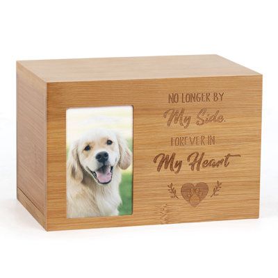 A quality urn for you and a peaceful place for your pet's ashes | Trinx Carlyne Planter Box Brown 4.3 x 6.3 x 4.3 in, Manufactured Wood | C008800959 | Wayfair Canada Wooden Pet Urn, Dog Cremation, A Peaceful Place, Pet Cremation Urns, Doggie Treats, Pet Cremation, Pet Businesses, Peaceful Place, Pet Ashes