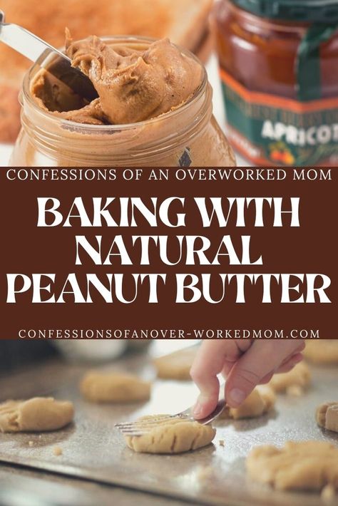 Peanut Butter Cookies Made With Natural Peanut Butter, All Natural Peanut Butter Cookies, Peanut Butter Cookies With Natural Pb, Peanut Butter Cookies With Natural Peanut Butter, Peanut Butter Cookies Made With Honey, Peanut Butter Cookies Natural Pb, Recipes With Natural Peanut Butter, Organic Peanut Butter Cookies, Peanut Butter Cookies Natural Peanut Butter