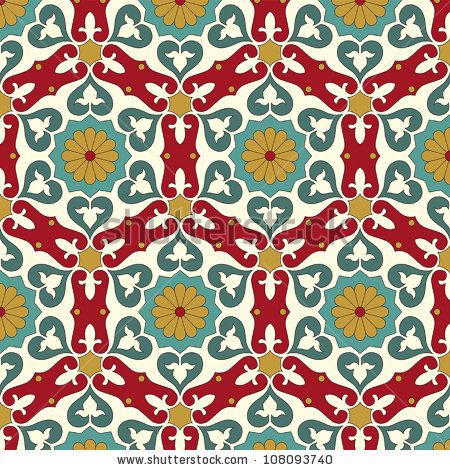 Middle eastern pattern Islamic Design Pattern, Gothic Pattern, Patterns Printable, Patterned Floor Tiles, Arabic Pattern, Islamic Art Pattern, Textile Pattern Design, Islamic Design, Medical Illustration