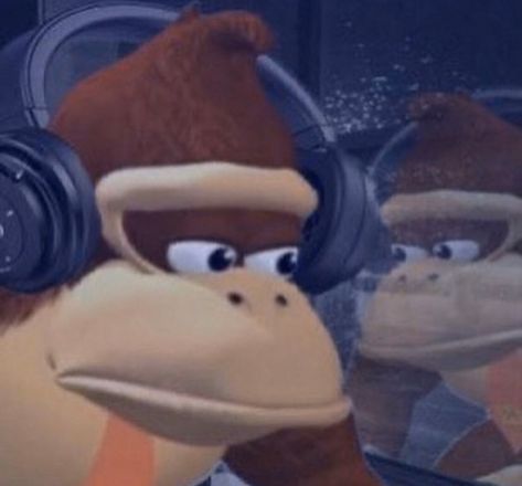 Sad donkey kong beats by dre Reaction Image, Donkey Kong, Eggs Benedict, How I Feel, Twitter