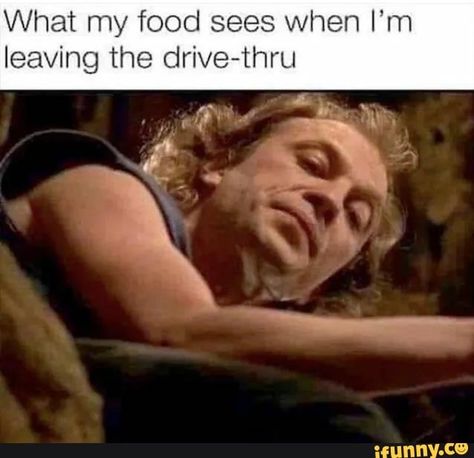 What my food sees when I’m leaving the drive-thru – popular memes on the site iFunny.co #cars #what #food #sees #im #leaving #drive #thru #pic Funny Car Memes, Meme Page, Memes Humor, Very Funny Pictures, Laughing So Hard, Look At You, Bones Funny, Popular Memes, Funny Posts