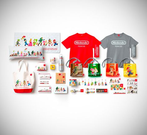 Nintendo TOKYO will be the company's first store in Japan, here's a sneak peek at some of the exclusive merchandise... Pre Opening, Nintendo Store, Latest Games, Store Opening, Novelty Items, Pop Up Store, Creating A Brand, Tokyo Japan, Japanese Anime