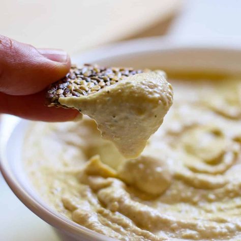 High-Protein Hummus Recipe - Savas Kitchen Protein Hummus, Lemon Uses, Make Hummus, Protein Intake, Healthy Dips, Hummus Recipe, Protein Pack, Yummy Dips, Middle Eastern Recipes