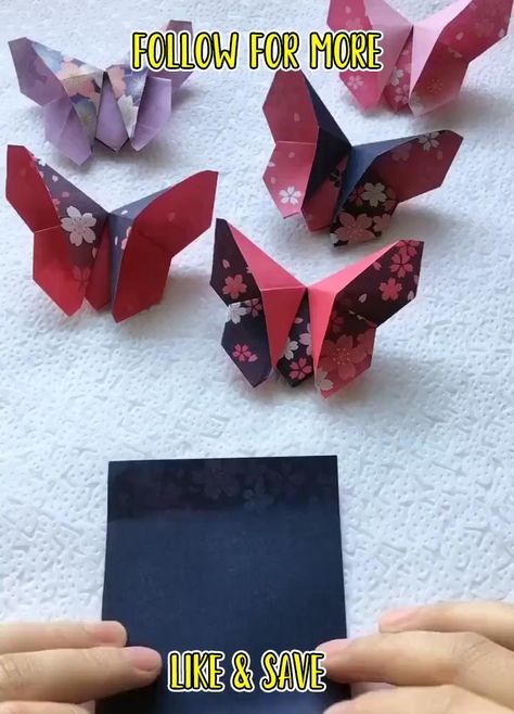 diy project at home - best diy projects for home - craft ideas home #craftideas #diy #craft #diyProjects Folding Origami, Instruções Origami, Cool Paper Crafts, Paper Craft Diy Projects, Diy Paper Crafts Decoration, Origami Crafts Diy, Diy Origami, Paper Crafts Origami, Diy Crafts Hacks