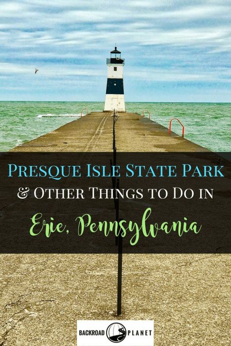 Even when on a tight schedule, don't miss Presque Isle State Park, Escape Game, Sara's Diner, and other fun things to do in Erie, Pennsylvania. #travel #TBIN #Erie #Pennsylvania Presque Isle State Park, Erie Pennsylvania, Pennsylvania Travel, Presque Isle, Erie Pa, Usa Travel Destinations, Escape Game, United States Travel, North America Travel