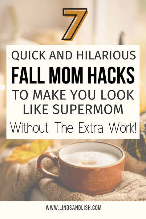 7 quick and hilarious fall mom hacks to make you look like supermom (without the extra work) Organizing Ideas For Busy Moms, Back To School Hacks For Moms, Busy Mom Hacks, Working Mom, How To Stay Busy As A Stay At Home Mom, Busy Doing Mom Stuff Shirt, Mom Hacks Toddlers, Mom Makeover, Working Mom Guilt