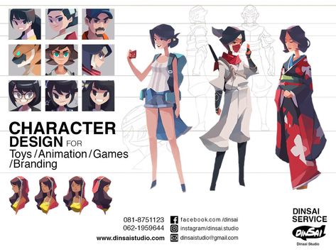 Dinsai studio (@DinsaiS) / Twitter Game Artist Portfolio, Character Design 2d, Branding Services, Artist Portfolio, Visual Development, Portfolio Design, New Photo, Concept Art, Design Studio