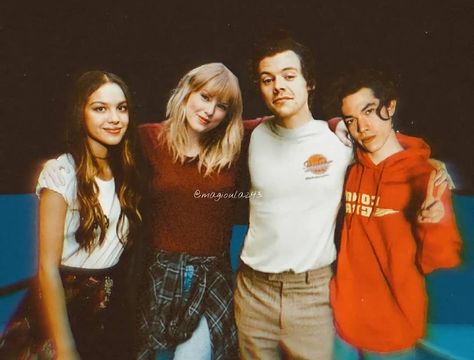 Harry styles taylor swift haylor olivia rodrigo Conan grey Taylor Swift Harry Styles Olivia Rodrigo Conan Gray, Conan Gray And Harry Styles, Harry Styles And Conan Gray, Conan Gray Taylor Swift Olivia Rodrigo, Taylor Olivia Conan, Conan Taylor And Olivia, Taylor Swift Harry Styles Olivia Rodrigo, Olivia Rodrigo With Taylor Swift, Conan Olivia And Taylor