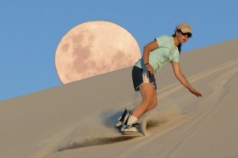 Sand Skiing, Desert Safari Dubai, Sand Surfing, Adventure Bucket List, Cycling Art, Extreme Sports, Outdoor Adventure, Snowboarding, Places To Travel