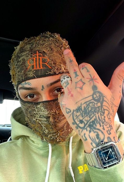 Rappers With Face Tattoos | Cool & Aesthetic Tattoo Ideas For Men Small Face Tattoo Ideas, Face Tattoo Ideas For Men, Small Face Tattoo, Albert Nbn, Tattoo Designs Cute, Face Tattoo Ideas, Tattoo Aesthetics, Baseball Haircuts, Hop Tattoo