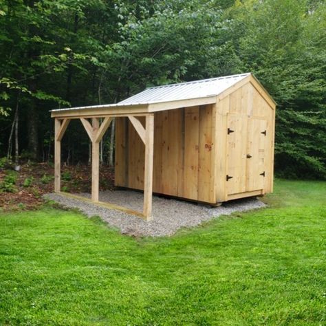 Shed With Overhang, Cottage Shed, Under Stairs Pantry, Jamaica Cottage, Diy Storage Shed Plans, Backyard Garage, Shed Garage, Horse Shelter, Diy Storage Shed