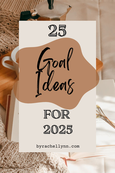 The new year is quickly approaching, which means it's time to reflect on your goals for 2025! My list of 25 meaningful goal ideas will guide you to choose goals that are important to you. Whether you desire to prioritize your relationships, health, finances, or self development this year, there's a goal for YOU on this list. new year goals. new year's resolutions. yearly goals. 2025 goals. New Year List Goal, 2025 Money Goals, Family Goals For The New Year, How To Make New Year Resolutions, How To Plan New Year Goals, 25 In 2025 Ideas, 1 3 5 Year Goals, New Years Self Care Goals, Bingo New Year Resolution