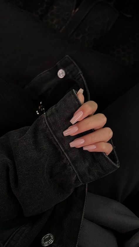 Casual Nails, Classy Acrylic Nails, Soft Nails, Minimalist Nails, Fire Nails, Pretty Acrylic Nails, Chic Nails, Best Acrylic Nails, Cute Acrylic Nails