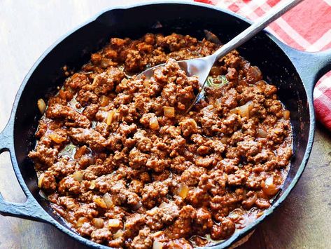 Keto Sloppy Joes Recipe - Healthy Recipes Blog Keto Sloppy Joes, Low Carb Sloppy Joes, Healthy Sloppy Joes, Carb Friendly Recipes, Paleo Gluten Free Recipes, Healthy Entrees, Homemade Sloppy Joes, Keto Beef Recipes, Ground Chicken Recipes