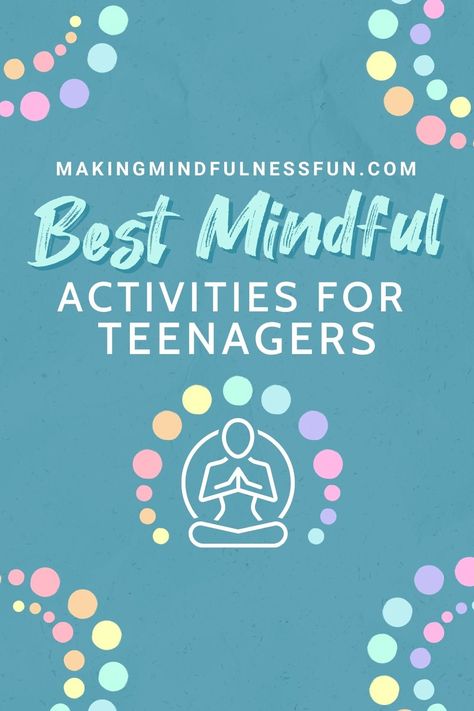 Teenage Activities Ideas, Yoga Activities, Teen Center Ideas, Relaxing Activities For Adults, Fun Activities For Teenagers, Teen Activities Group, Mentor Activities, Mindfullness Crafts, Mindfulness Activity