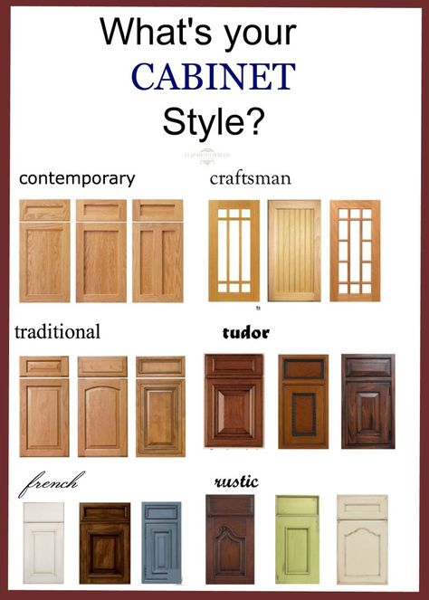 bathroom + kitchen cabinet door styles - Kitchen Cabinet Styles Design Trends, Cabinet Fronts Styles, Different Cabinet Styles, Kitchen Door Styles, Cabinet Door Designs, Kitchen Cabinet Door Styles, Cabinet Door Style, Kitchen Updates, Cabinet Door Styles