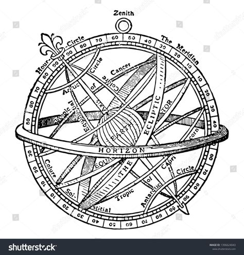 The armilla is one of the most ancient of astronomical instruments vintage line drawing or engraving illustration. #Ad , #AFF, #astronomical#instruments#armilla#ancient Compass Vintage, Globe Tattoos, Surreal Tattoo, Armillary Sphere, Engraving Illustration, Hand Drawn Vector Illustrations, Vintage Illustrations, Clipart Black And White, Illustration Vintage