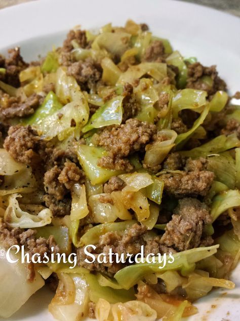 Hamburger Cabbage, Cabbage Beef, Beef Seasoning, Recipes Hamburger, Unstuffed Cabbage Rolls, Beef Meals, Rolls Easy, Unstuffed Cabbage, Cabbage Roll