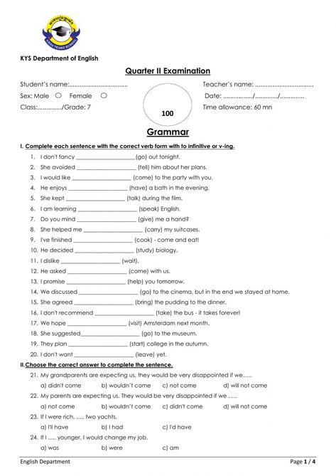 Grade 6 English, How To Teach Grammar, 7th Grade English, Free Reading Comprehension Worksheets, English Grammar Test, 6th Grade Worksheets, Punctuation Worksheets, Language Arts Worksheets, English Grammar Rules