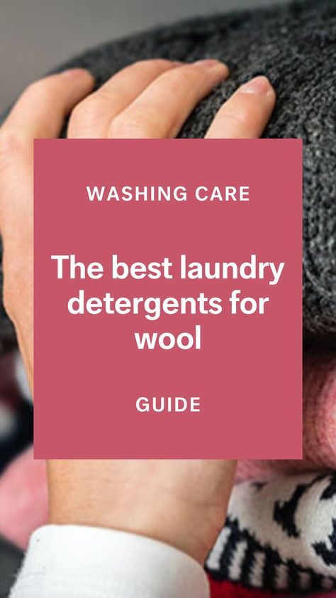 It is recommended to use a mild laundry detergent that is suitable for wool. Laundry detergents for wool or delicates are pH-neutral and they do not contain any bleach or other harsh chemicals. This is why they are perfect for washing wool so that you can protect the delicate structure of the fibres. Read more! How To Wash Wool Blanket, Washing Wool Blankets, How Much Laundry Detergent To Use, Best He Laundry Detergent, Year Supply Of Laundry Detergent, Washing Symbols, Best Laundry Detergent, Woolen Clothes, Diy Wool