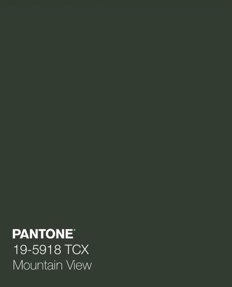 Dark Green Paint Swatch, Forest Green Pantone, Deep Sage Green, Wardrobe Colors, Pantone Tcx, Dark Moss Green, Green Wall Color, Dark Sage Green, Dark Green Walls