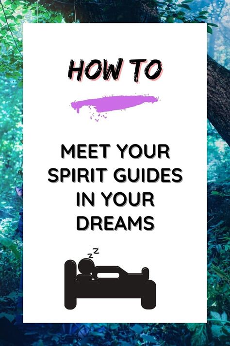 If you aren't aware of how to meet your spirit guides in dreams, you're missing out on one of the fastest yet easiest ways to see, hear and communicate with them... Discover how in under 5 minutes! #SpiritGuideMessages #SpiritGuideJournaling How To Hear Your Spirit Guides, Messages From Spirit Guides, Spirit Guide Communication, How To Speak To Your Spirit Guides, How To Meet Your Spirit Guide, Spirit Guides How To Find Your, How To See Spirits, How To Communicate With Spirits, How To Connect With Spirit Guides