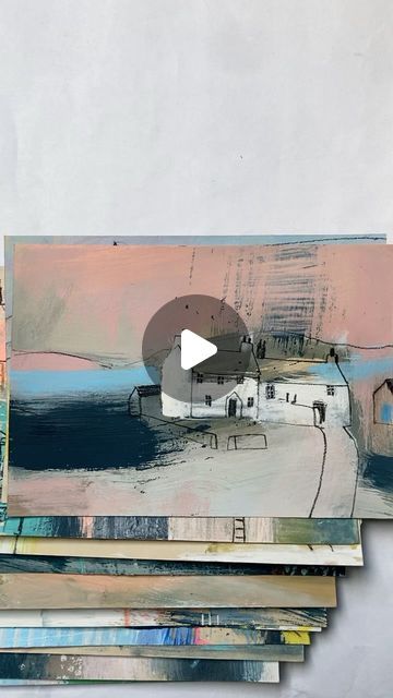 Alice Sheridan, Mixed Media Landscape, Media Landscape, Mixed Media Artists, Small Paintings, Affordable Art, My Website, Instagram A, New Collection