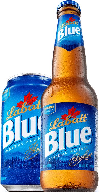 Labatt Blue Canadian Pilsner Beer Beverage Campaign, Labatt Blue, Canadian Beer, Liqueur Drinks, Canadian Things, Heineken Beer, Pilsner Beer, Samuel Adams, Beers Of The World