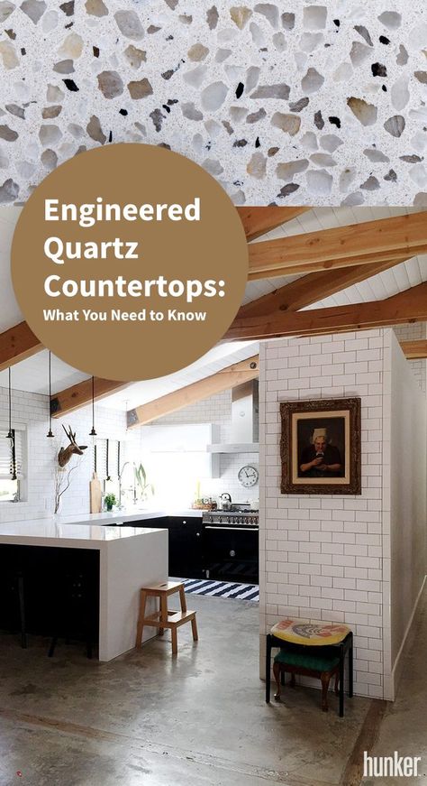 Engineered Quartz Countertops, Countertop Inspiration, Minimalist Colorful, Engineered Quartz, Kitchen Technology, Colorful Cottage, Rustic Minimalist, Quartz Kitchen Countertops, Countertop Ideas