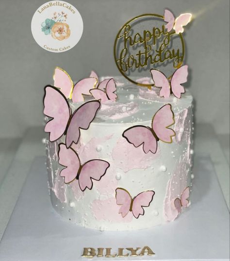 Butterfly cake, birthday cake pink Cake Ideas For Girls 12th Birthday, Cakes For 12 Year Girl, Cake For 11 Year Girl, Birthday Cakes For 12 Year Girl, Birthday Cake Ideas For 11 Year Girl, Birthday Cake For 11yrs Old Girl, Birthday Ideas For 11 Year Girl, Cakes For 11th Birthday Girl, Birthday Cake For Papa