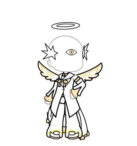 Angel Outfit Gacha Club, Gacha Life Angel Oc, Gacha Superhero Outfits, Angel Gacha Club Outfits, Gacha Club Monster Oc Ideas, Gacha Life Angel Outfits, Gacha Angel Oc, Gacha Angel Outfit, Gacha Life Sleep Outfits