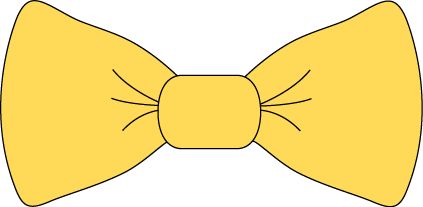 Yellow Bow Tie Tie Clip Art, Light Blue Bow Tie, Brown Bow Tie, Yellow Bow Tie, Green Bow Tie, White Bow Tie, Clip Art Free, Yellow Bow, Cute Graphics