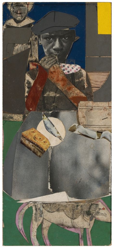 Featured Works - Romare Bearden - Artists - DC Moore Gallery Assemblage Art Mixed Media, Romare Bearden, New Media Art, National Gallery Of Art, Assemblage Art, Museum Exhibition, African American Art, Black Artists, Art Classroom