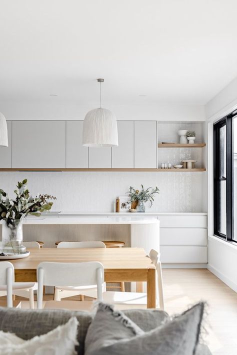 Kitchen Room Design, Kitchen Inspiration Design, Open Kitchen, White Cabinets, The Palm, Kitchen Style, Interior Design Kitchen, Kitchen Room, Modern Kitchen Design